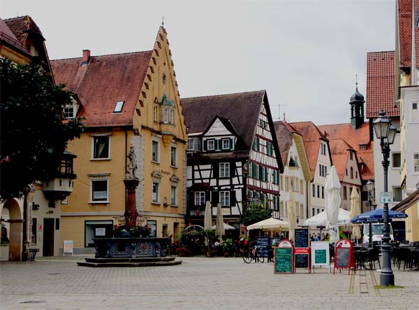 Ver - und Entsorgung am Wohnmobilstellplatz in Sigmaringen.